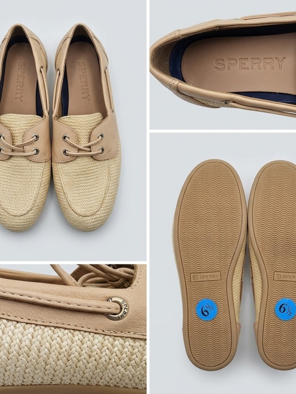Sperry Women’s Beige/Tan  Boat Shoes